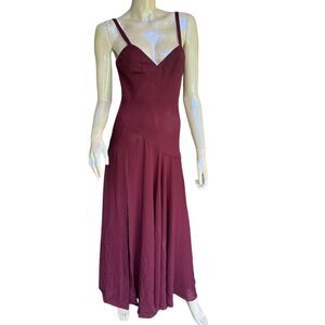 Fame & Partners Raspberry Pink Gown NWT
